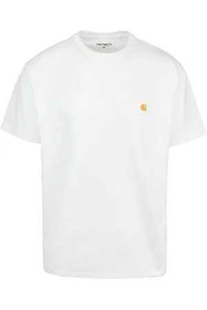 Carhartt T-shirt Chase White/Gold