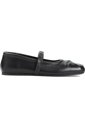 Marni Ballerine Mary Jane in pelle nera