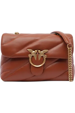 Pinko Borsa maxi Love Puff Arabo/Antique Gold