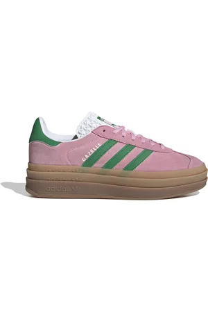 adidas Sneaker Gazelle Bold W True Pink/Green/Cloud White