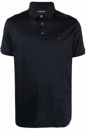 Emporio Armani Polo blu navy basic