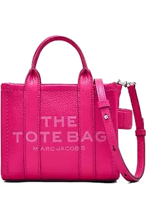 Marc Jacobs The Leather Mini Tote Bag Hot Pink