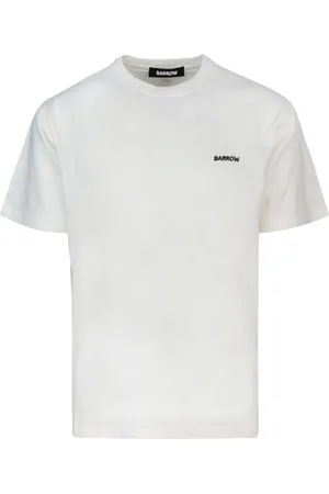 BARROW T-shirt bianca maxi orso