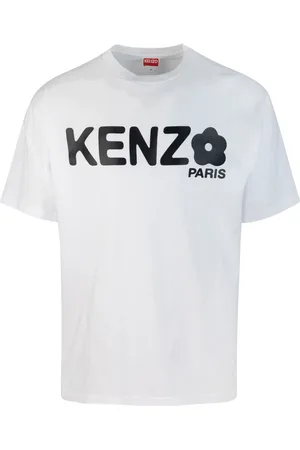 Kenzo T-shirt Oversize Boke Flower 2.0 bianca