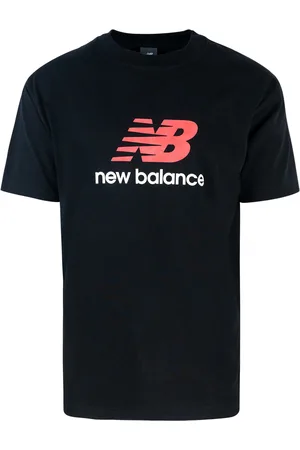 New Balance T-shirt Athletics Logo nera