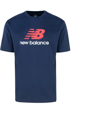 New Balance T-shirt Athletics Logo blu