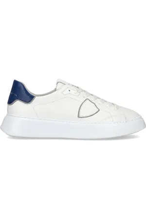 Philippe model Sneaker Temple Low Bianco/Blu