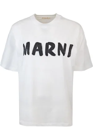 Marni T-shirt oversize con logo