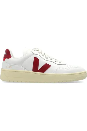 Veja Sneaker V-90 Leather White/Marsala