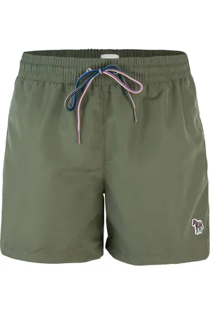Paul Smith Costume con logo zebra verde
