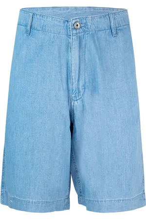 Emporio Armani Bermuda in denim chambray
