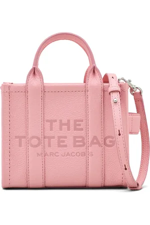 Marc Jacobs The Leather Crossbody Tote Bag Ribborn Pink