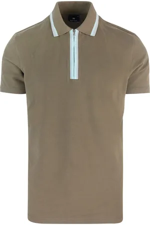 Paul Smith Polo con zip army