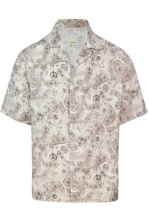 Emporio Armani Camicia con stampa all over Capsule Peace ASV