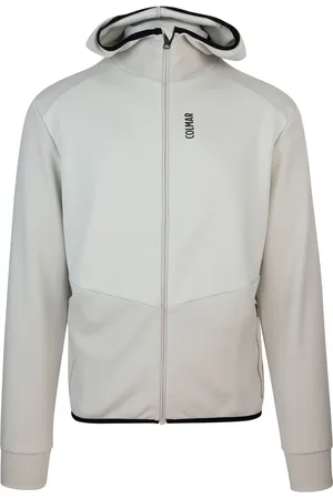 Colmar Felpa stretch full zip con cappuccio beige