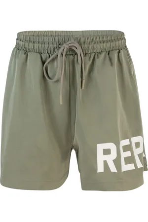 Represent Costume verde con stampa logo