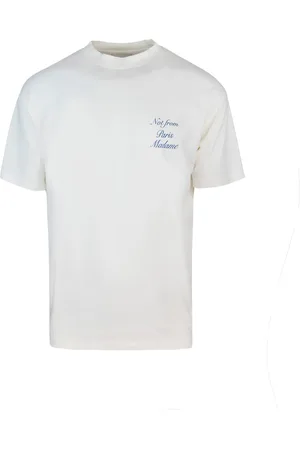 Drôle de Monsieur T-Shirt Slogan Cursive