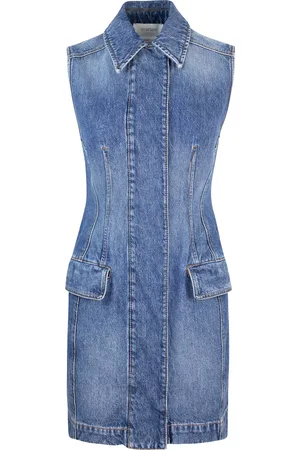 Sportmax Abito Carabo smanicato in denim