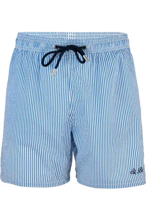 MC2 SAINT BARTH Costume Patmos riga azzurra