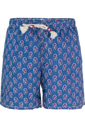 MC2 SAINT BARTH Costume Caprese Fiore blu