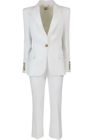 Elisabetta Franchi Tailleur monopetto in crêpe