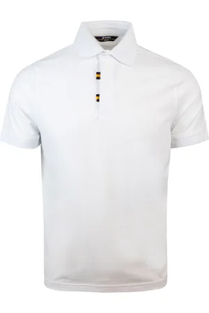 K-Way Polo Alderich Stretch bianca