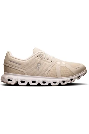 On Running Sneakers Cloud 6 Coast Pearl/White