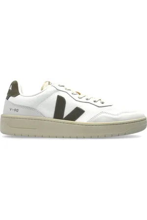 Veja Sneakers V-90 B-Mesh White/Kaki