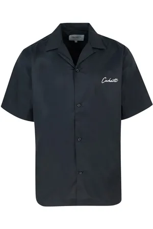Carhartt Camicia S/S Delray Black/White