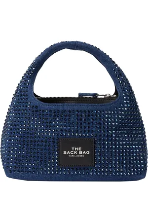 Marc Jacobs The Crystal Denim Mini Sack Bag