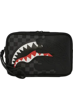 Sprayground Pochette Unfinished Shark Toiletry