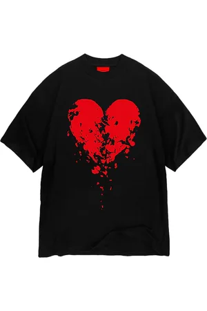 Vision Of Super T-shirt Broken Heart nera
