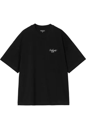 Carhartt T-Shirt S/S Signature Script Black/White