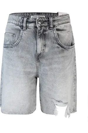 Icon Denim Shorts in denim Lea grigio