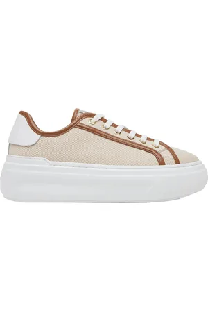 Furla Sneakers Nuage T.50 Ecru/Talco H/Cognac H