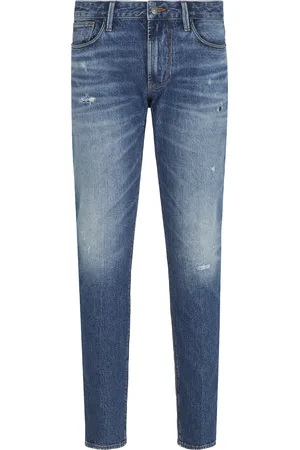 Emporio Armani Jeans J06 Slim Fit in denim stretch washed