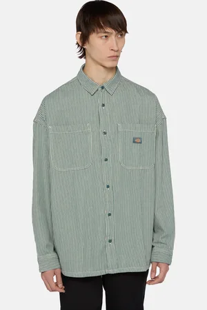 Dickies Camicia Hickory A Maniche Lunghe Uomo