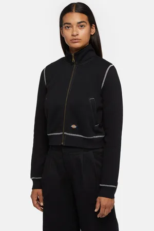Dickies Felpa Con Cappuccio E Zip 1/4 Oakport Donna