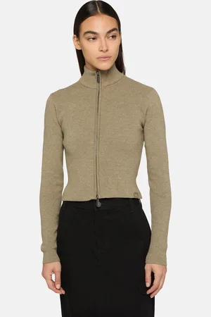 Dickies Maglione East Helena Rib Con Zip Donna