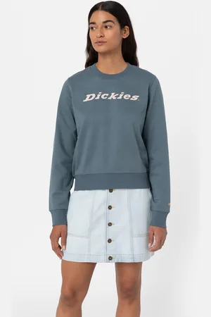 Dickies Pile Girocollo Pesante Con Marchio Donna