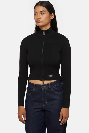 Dickies Maglione East Helena Rib Con Zip Donna