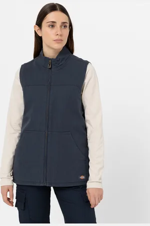 Dickies Gilet Foderato In Tela Di Cotone Donna