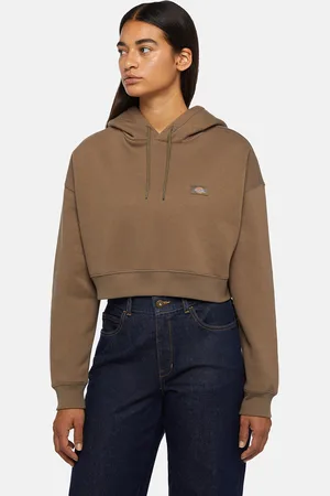 Dickies Felpa Con Cappuccio Corta In Vita Oakport Donna