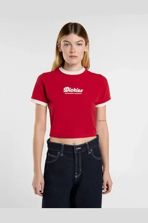 Dickies T-Shirt Lewistown Ringer Donna