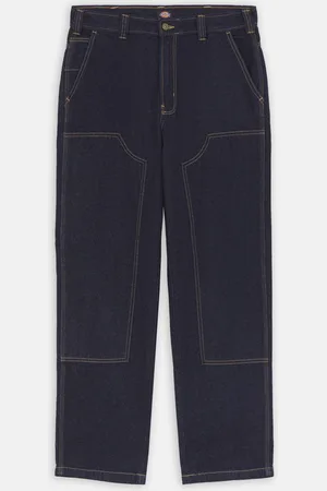 Dickies Pantaloni Madison Double Knee In Denim Uomo
