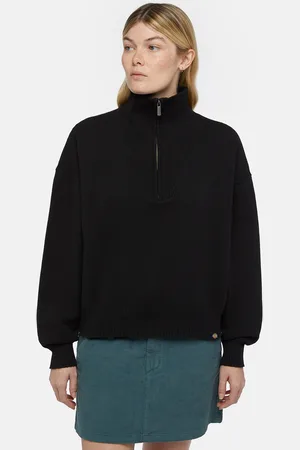 Dickies Maglione East Helena Rib 1/4 Zip Donna