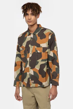 Dickies Camicia Da Lavoro Camo Canvas Uomo