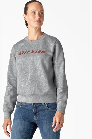 Dickies Pile Girocollo Pesante Con Marchio Donna