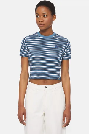 Dickies T-Shirt Altoona A Righe A Maniche Corte Donna