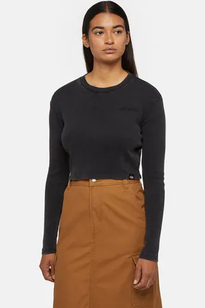 Dickies T-Shirt A Maniche Lunghe Plentywood Donna